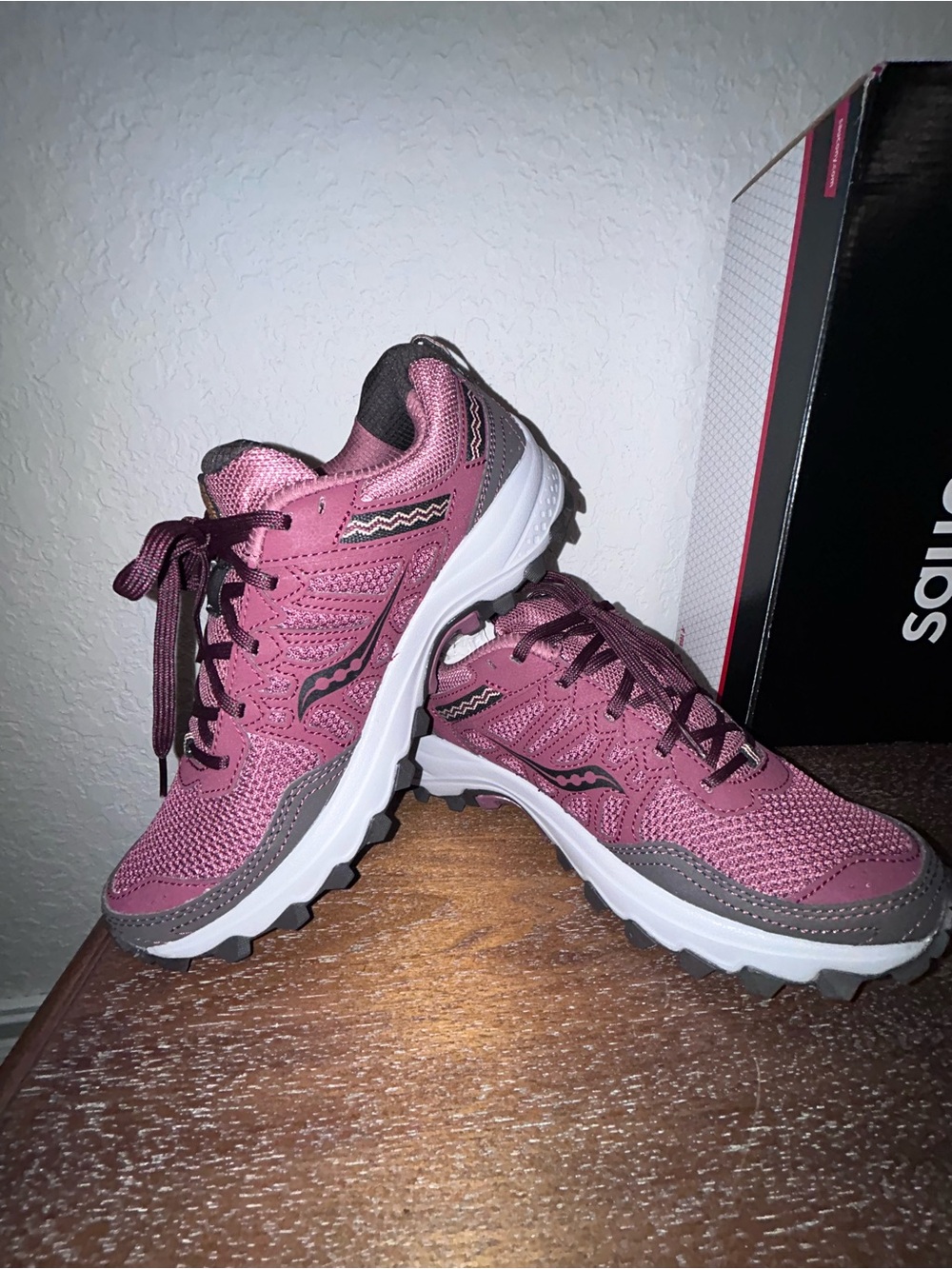 Saucony Grid Excursion TR12 Lace Up Running Trail Sneaker Shoes